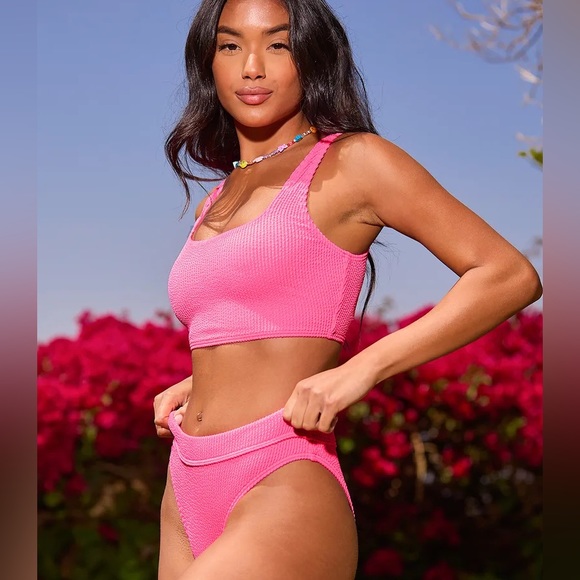 Billabong Scrunch Pink Bikini Set • PIP - Picture 16 of 16